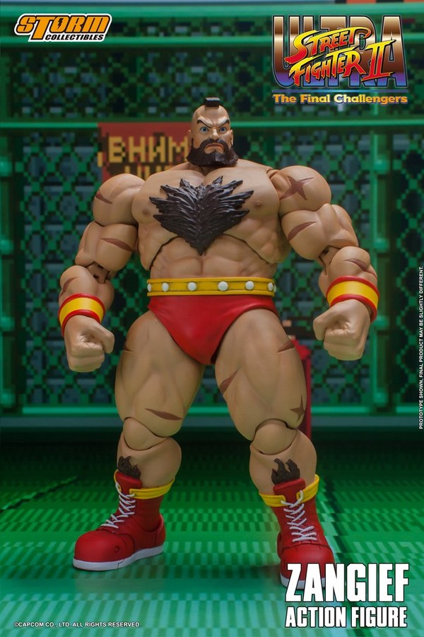 Zangief, Ultra Street Fighter II: The Final Challengers, Storm Collectibles, Action/Dolls, 1/12, 4570030944453